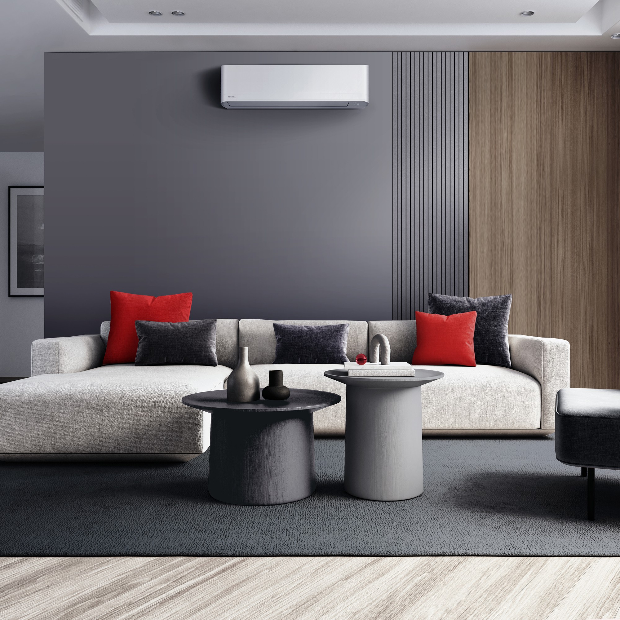 Сплит-система инверторного типа Toshiba Seiya RAS-B13CKVG-E/RAS-13CAVG-E комплект — изображение 7